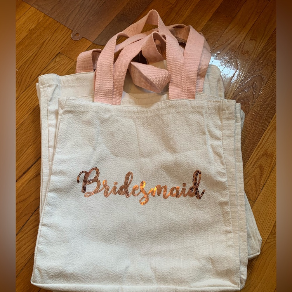 Bridesmaid totes